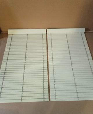 2 tende Alicante in PVC avorio