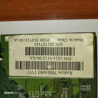 Scheda video ATI Radeon 7000 64MB