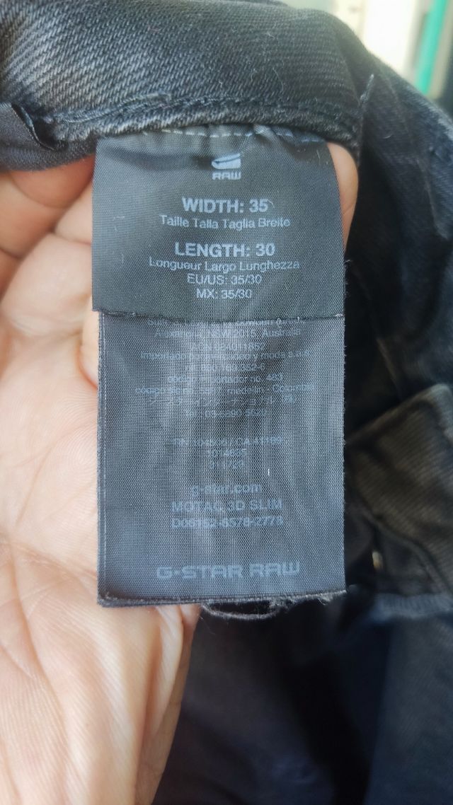 Vaqueros G-Star RAW Hombre