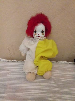2 Muñecas payaso porcelana