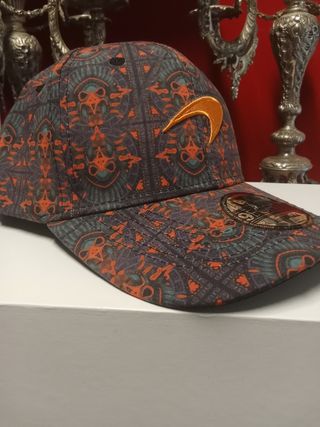 Gorra New Era 9FORTY - Negra/Naranja talla única 