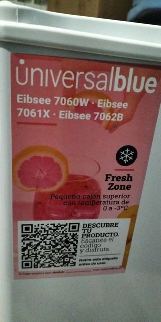Mini nevera Universal Blue - 7060W