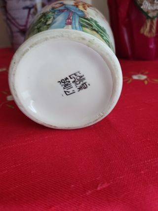 Jarrón chino porcelana
