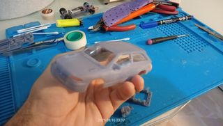 Opel Astra GSI Slot: Coche a escala 1/32 FLEXIBLE.