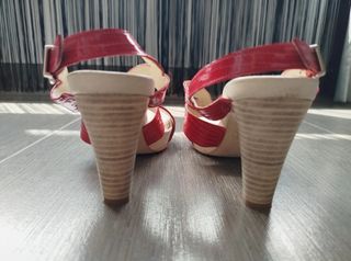 Sandalias Umber rojas - Talla 39