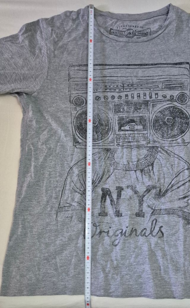 T-Shirt Maglietta Jack & Jones L - Boombox NY