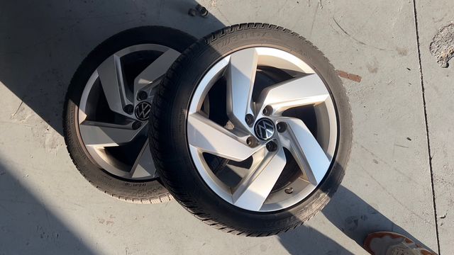Ruote VW Golf GTI 17" (2) Pneumatici invernali
