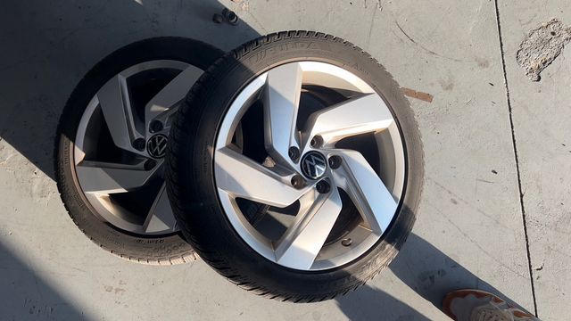 Ruote VW Golf GTI 17" (2) Pneumatici invernali
