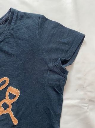 Camiseta Pedro del Hierro Azul y Marrón
