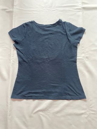 Camiseta Pedro del Hierro Azul y Marrón
