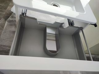 Mueble baño blanco porcelana