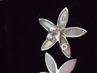 Pendientes plata 925 - Flores