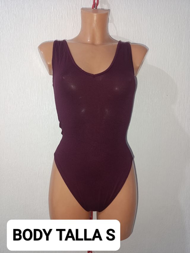 Body Burdeos Talla S