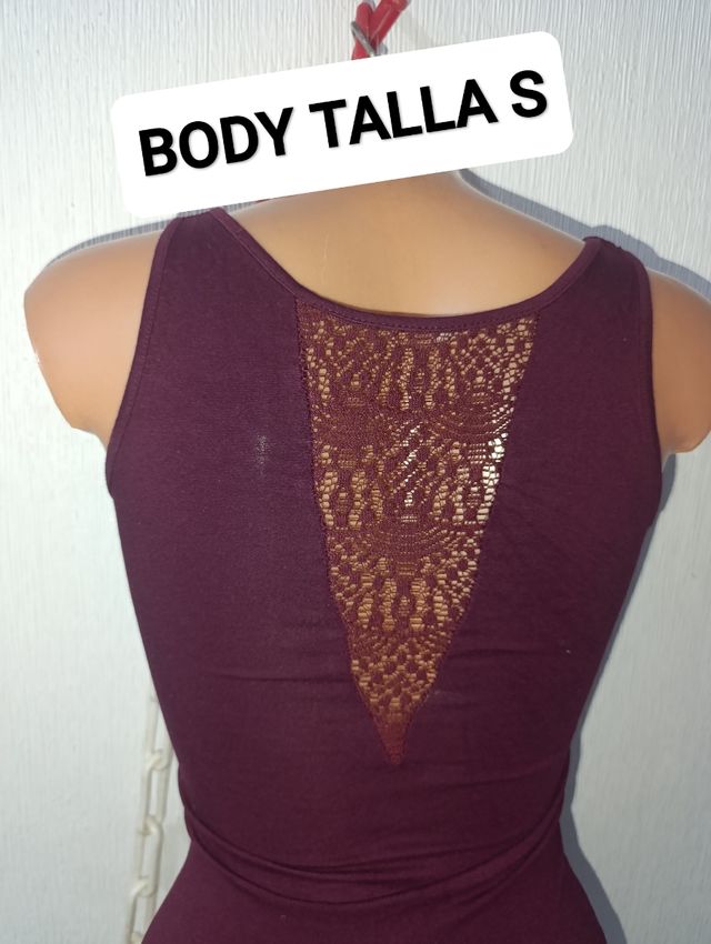 Body Burdeos Talla S