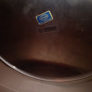 Vassoio oro zecchino 2rkt e acciaio inox