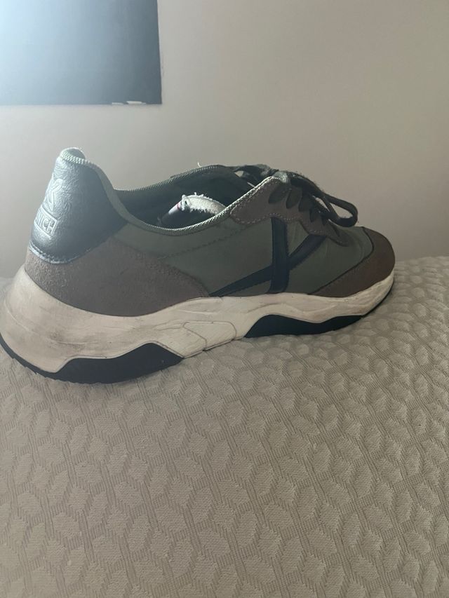 Zapatillas deportivas - Marrón y Verde