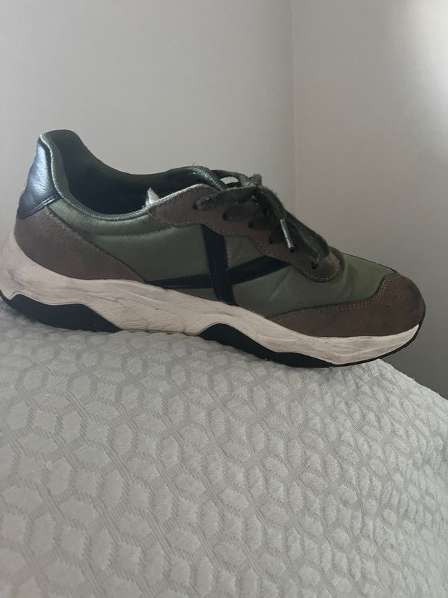 Zapatillas deportivas - Marrón y Verde