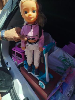 Muñeca Nancy patinadora