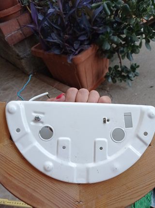 2 Applique G.I.E.S.S.E legno vetro
