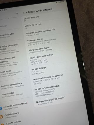 Tablet Samsung Galaxy A9+ Negra