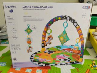 Manta Gimnasio Granja Bebé