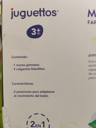 Manta Gimnasio Granja Bebé