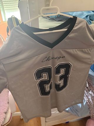 Camiseta gris shein talla L