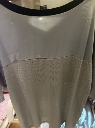 Camiseta gris shein talla L