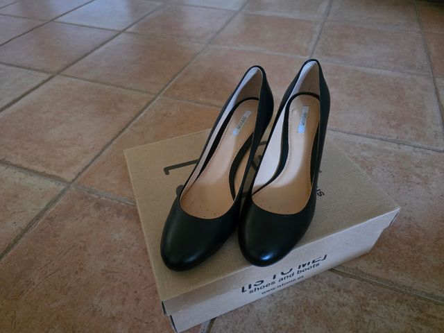 Zapatos tacón negros