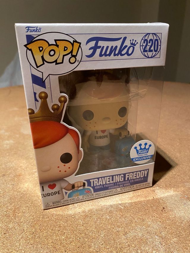 Funko Pop! Freddy Viajero Europa