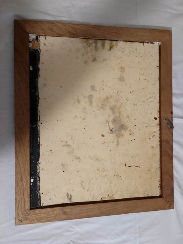 Quadro olio paesaggio montano