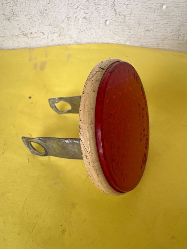 Catadrioptico,refrectante,rojo clásico bmx