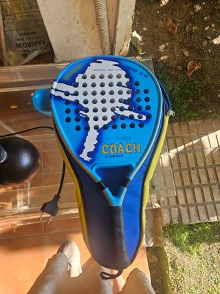 Raqueta Padel Junior Coach Carbono