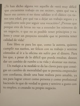 UN TRABAJO A TU MEDIDA