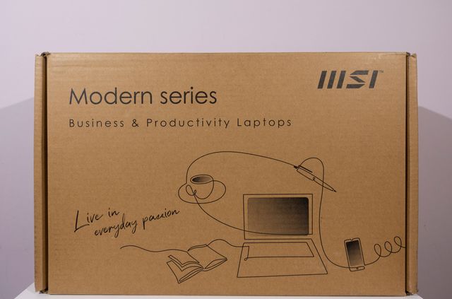 Portátil MSI Modern Negro