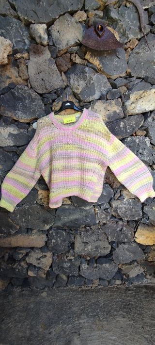 Jersey multicolor rayas