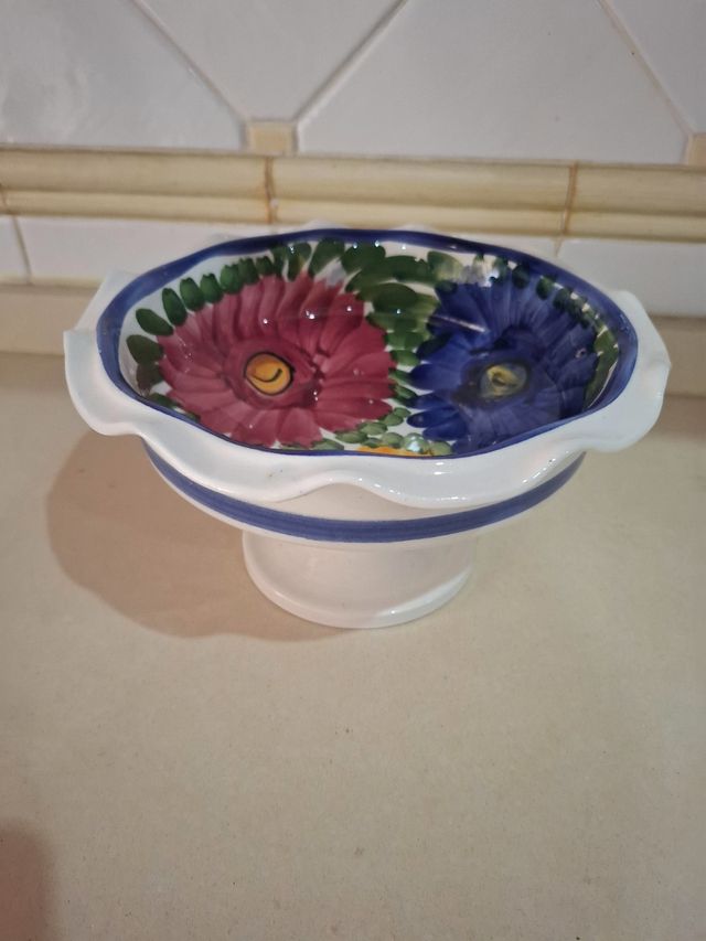 Taça Fruta Pintada à Mão