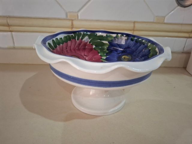 Taça Fruta Pintada à Mão