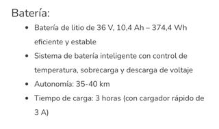 Patinete eléctrico Plegable!