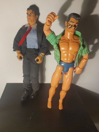 2 Figuras Accion: Agente & Luchador