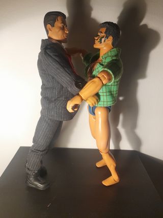2 Figuras Accion: Agente & Luchador