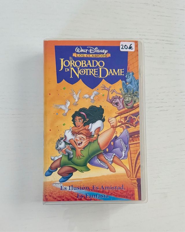 VHS El Jorobado de Notre Dame (Disney)