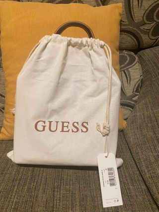 Bolso Guess beige y marrón