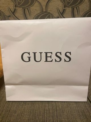 Bolso Guess beige y marrón