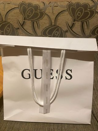 Bolso Guess beige y marrón