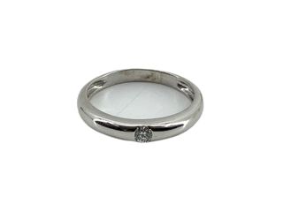 anillo oro 18k con piedra con diamante