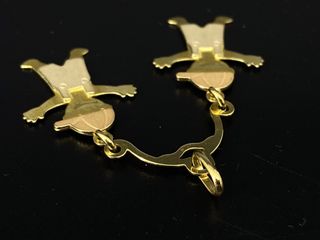 colgante oro 18k
