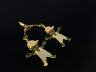 colgante oro 18k