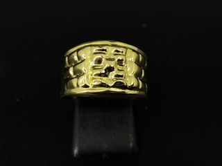 anillo oro 18k