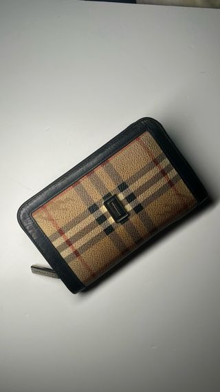 Cartera Burberry - Beige y marrón